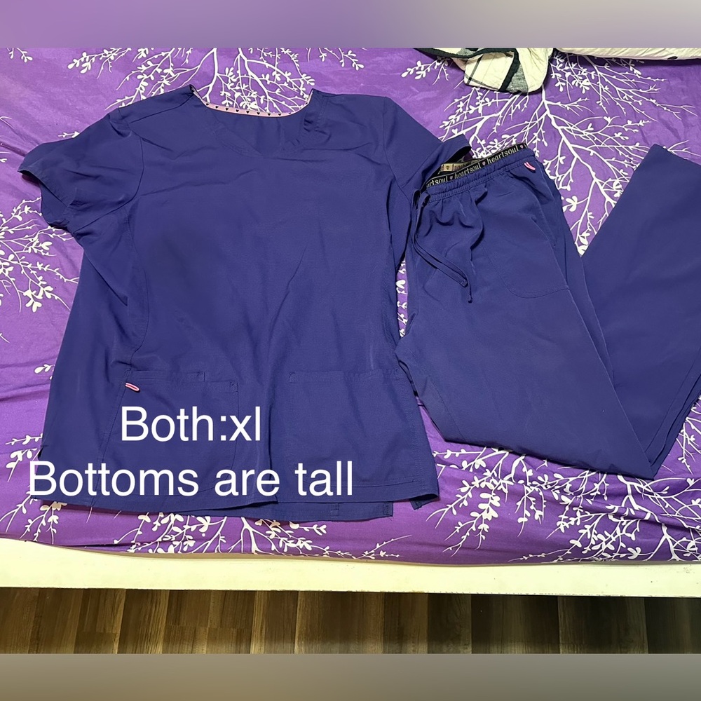 Xl scrub set